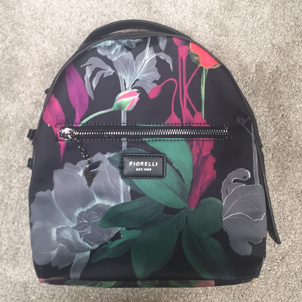 Fiorella Mini Floral Backpack